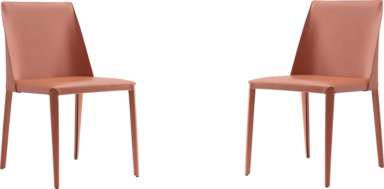 Moontime Brown Side Chair, Set of 2