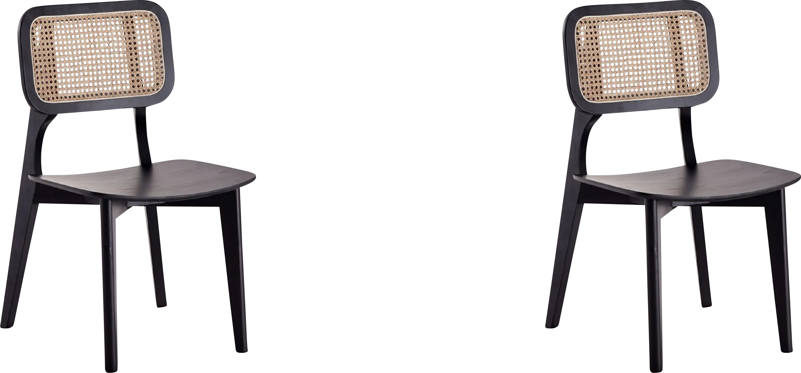 Bodenhamer Black Side Chair, Set of 2 - Thumbnail - Image 1