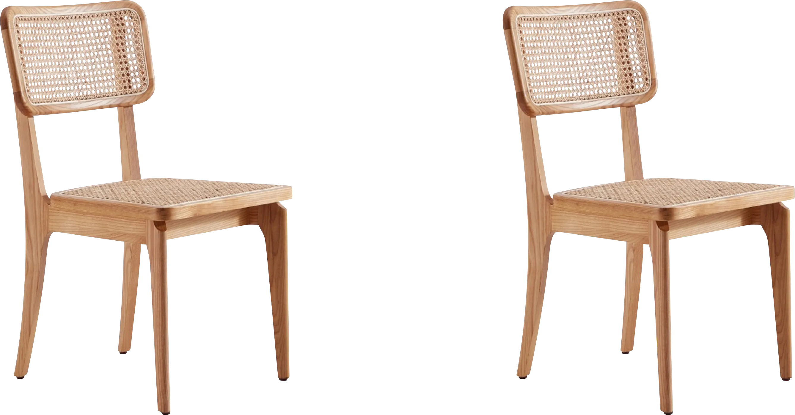 Owlworth Natural Side Chair, Set of 2 - Thumbnail - Image 1