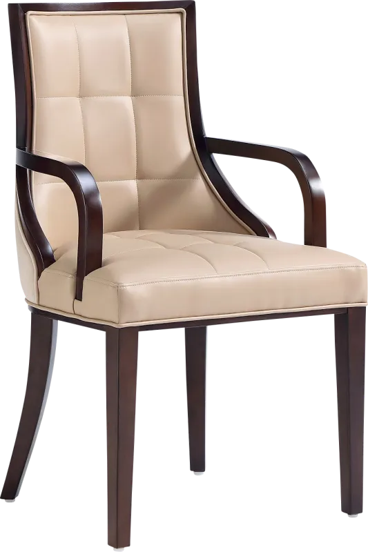 Cahabay Tan Arm Chair