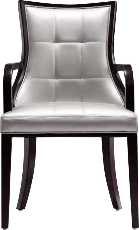 Cahabay Silver Arm Chair