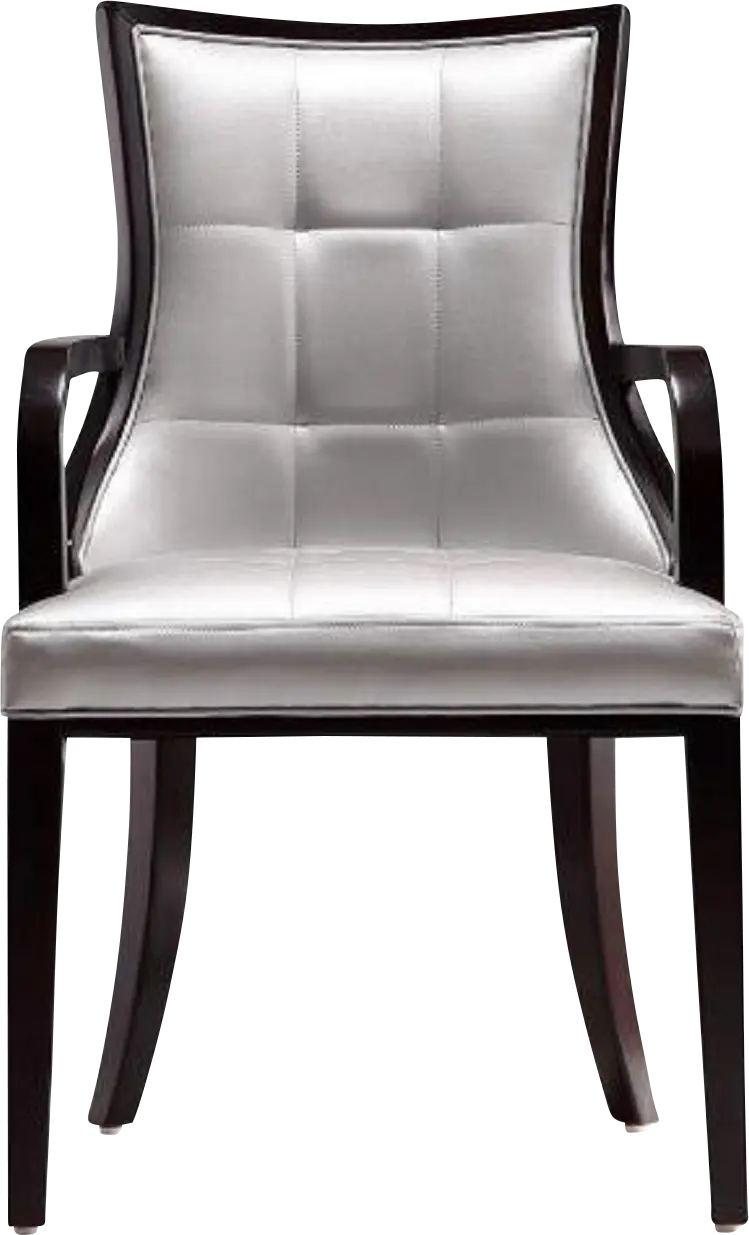 Cahabay Silver Arm Chair