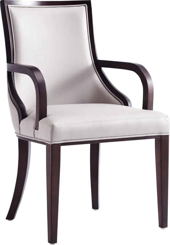 Berryhut Light Gray Arm Chair
