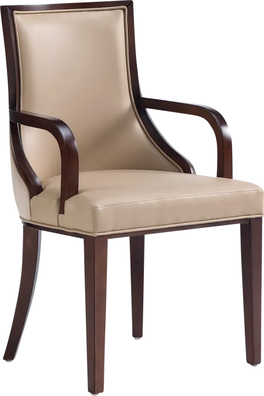 Berryhut Tan Arm Chair
