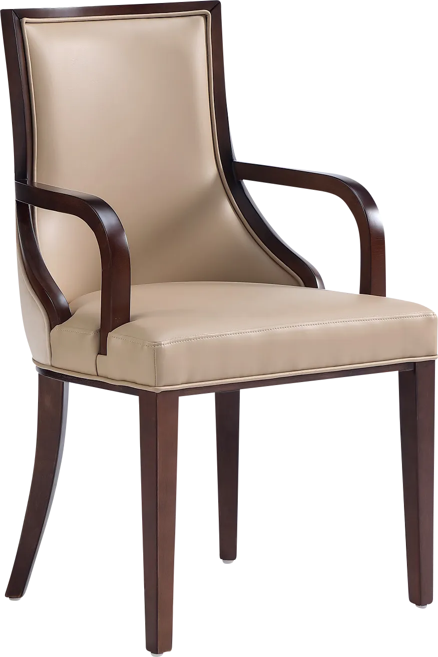 Berryhut Tan Arm Chair - Image 1