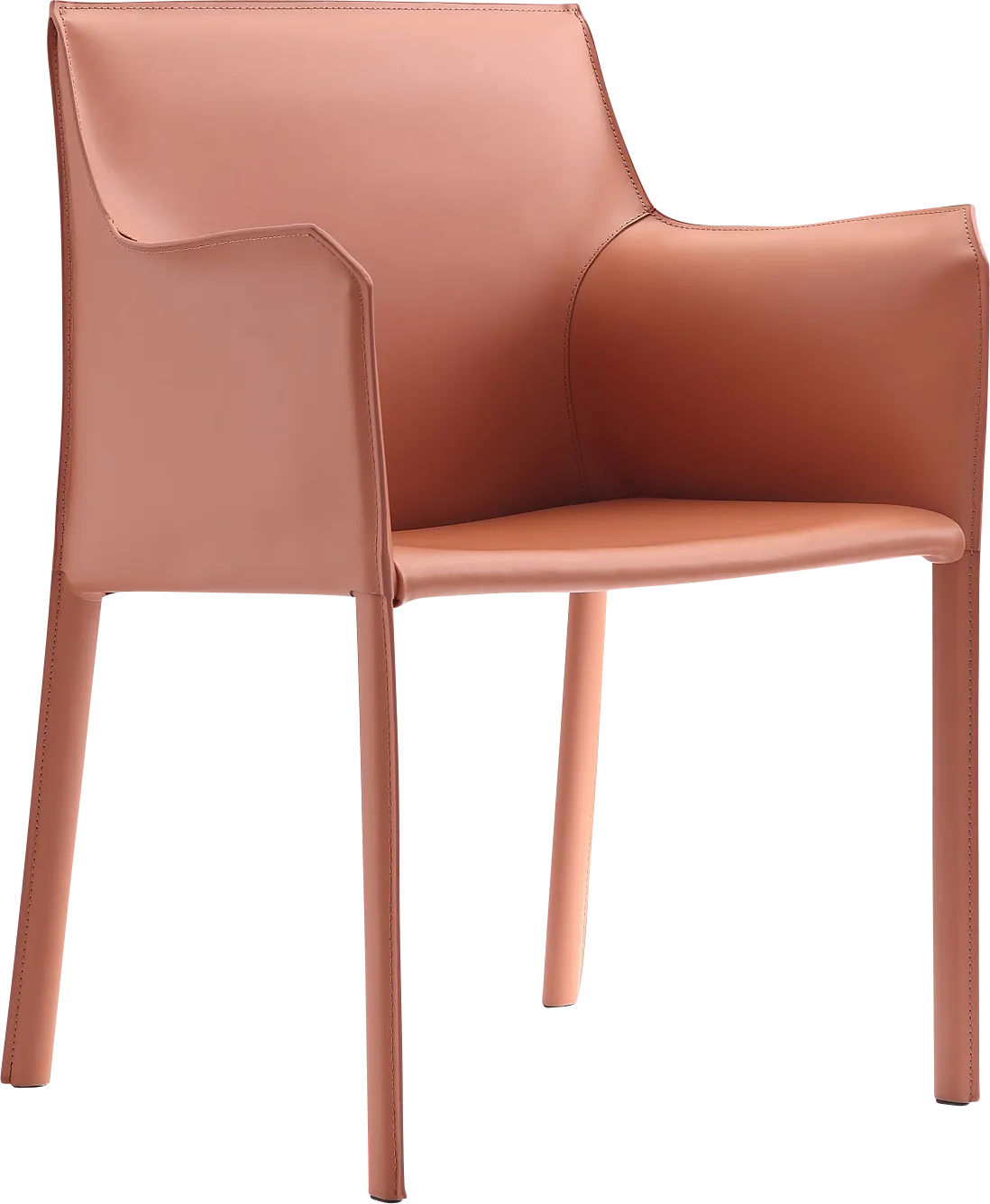 Moontime Brown Arm Chair - Image 1