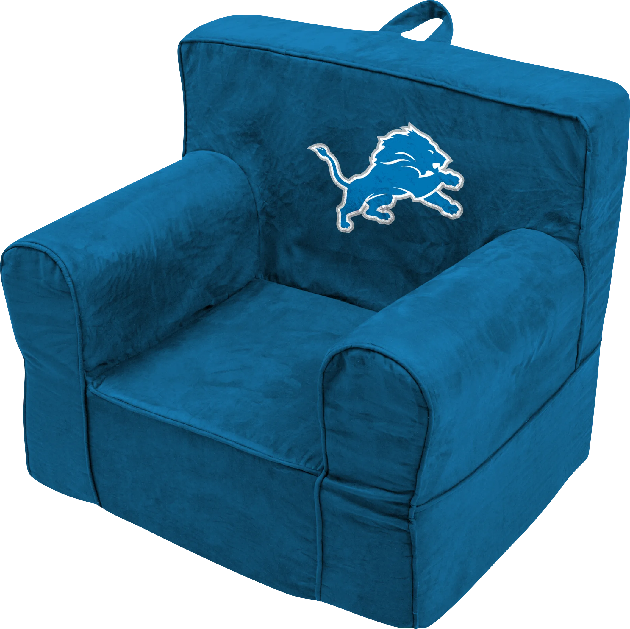 Kids Detroit Lions Blue Chair - Thumbnail - Image 1