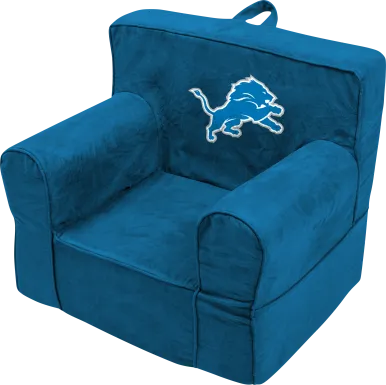 Kids Detroit Lions Blue Chair
