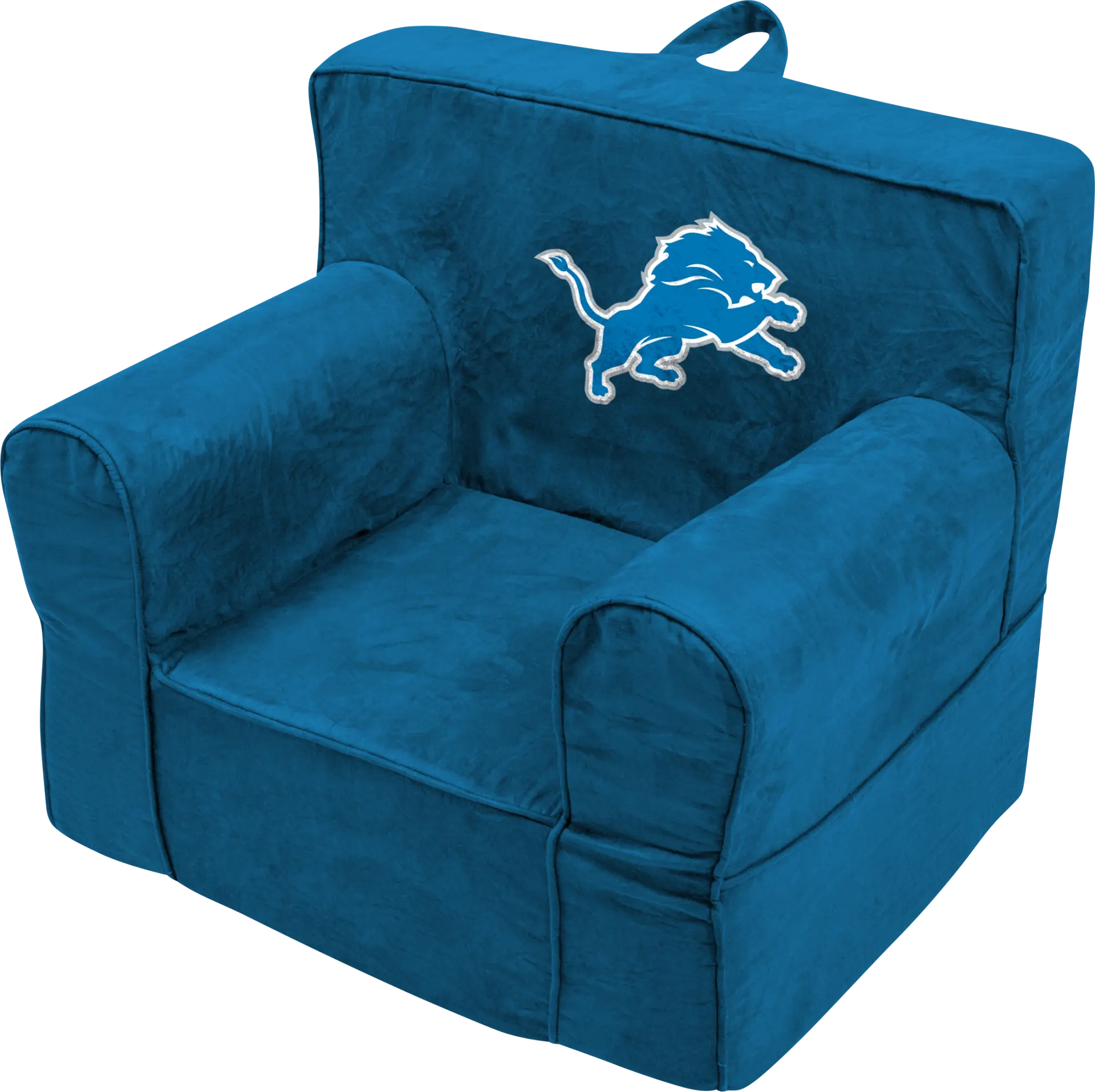 Kids Detroit Lions Blue Chair