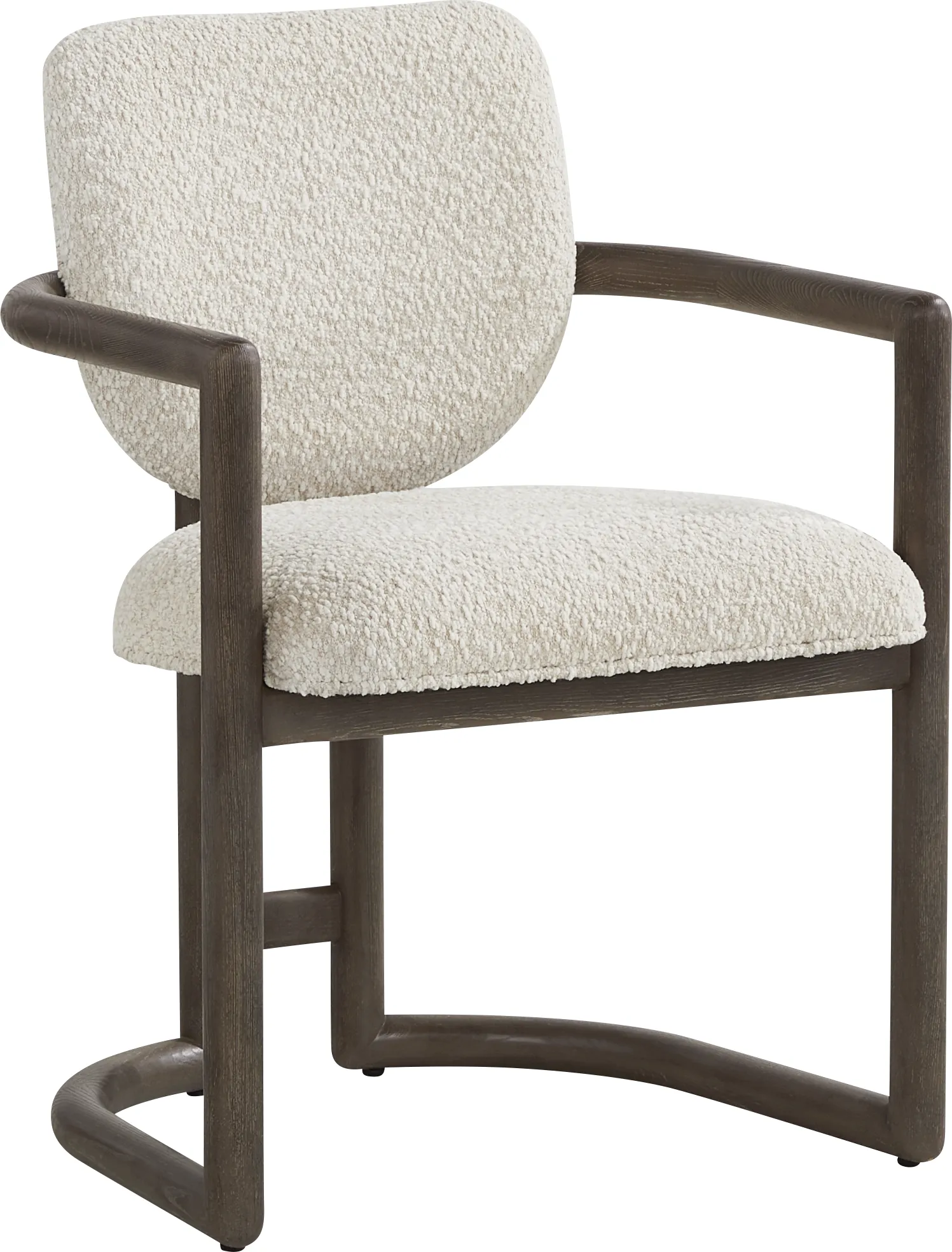 Moreno Brown Upholstered Armchair - Thumbnail - Image 1