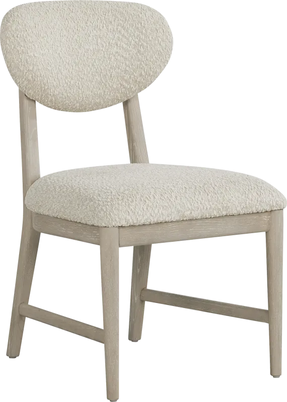 Moreno Stone Upholstered Side Chair