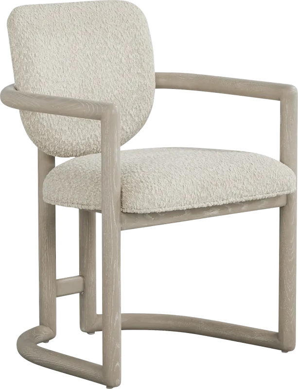 Moreno Stone Upholstered Armchair