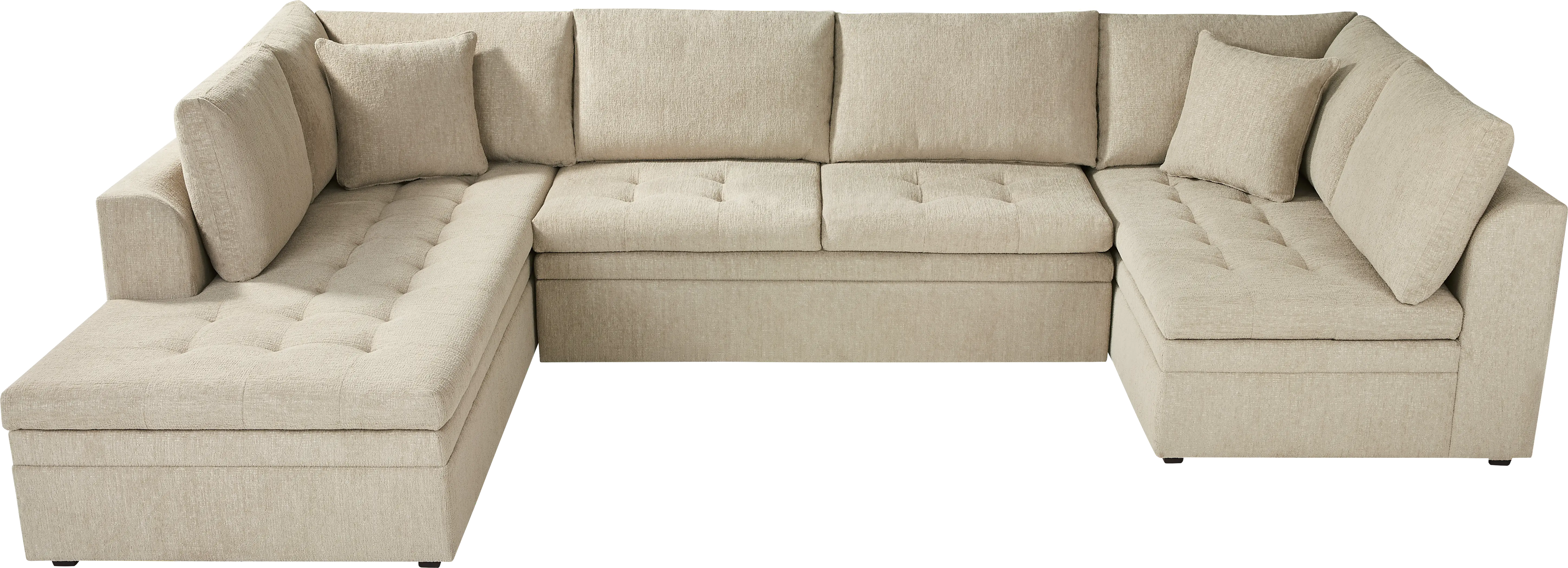 Sheridan Place Putty 3 Pc Sectional - Thumbnail - Image 1