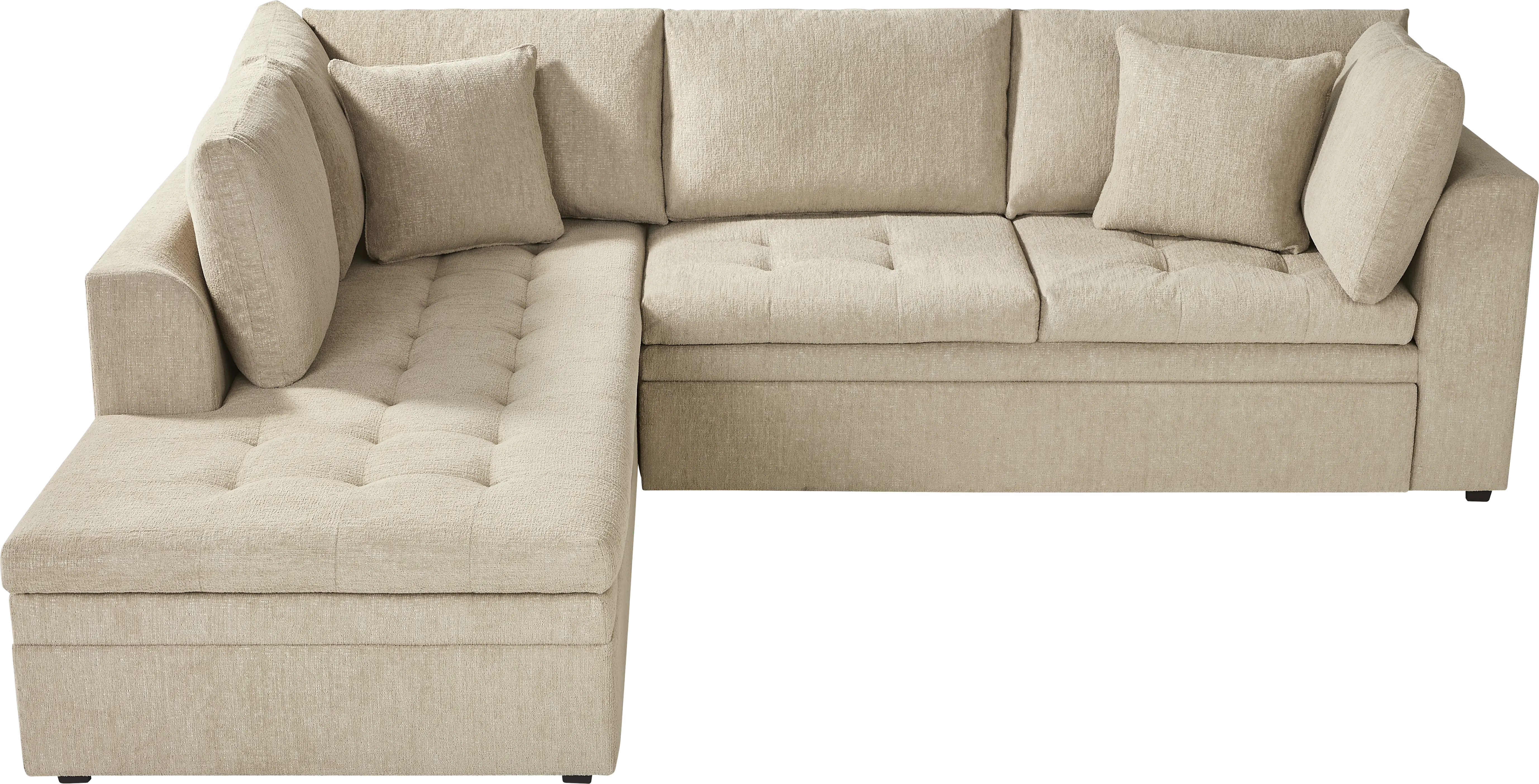 Sheridan Place Putty 2 Pc Sleeper Sectional - Thumbnail - Image 1