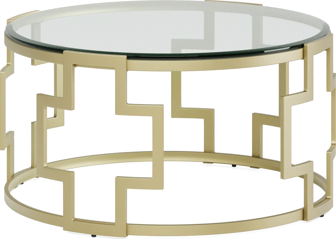 Laurier Park Bronze Cocktail Table