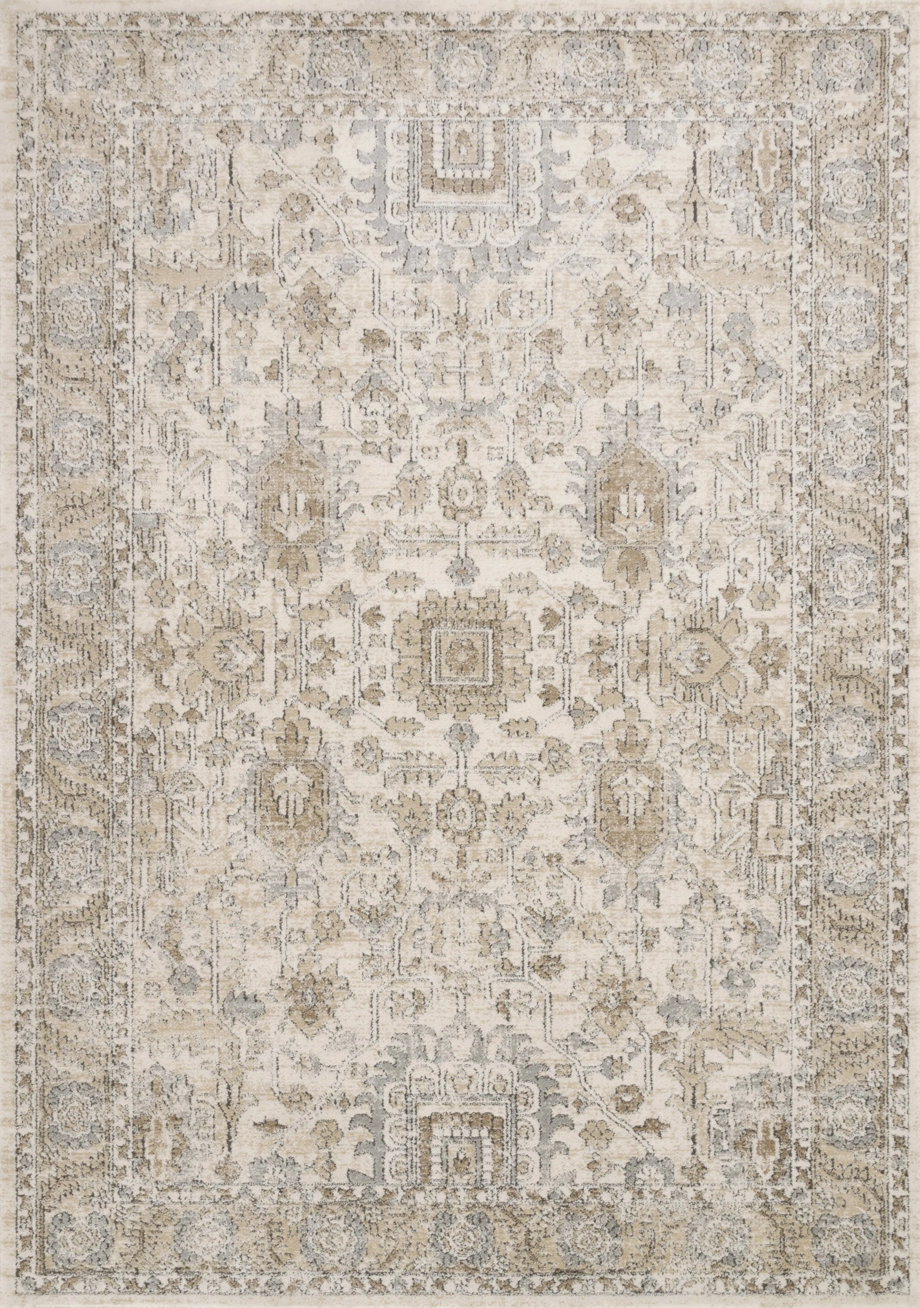 Anala Ivory 2'8 x 4' Rug - Thumbnail - Image 1