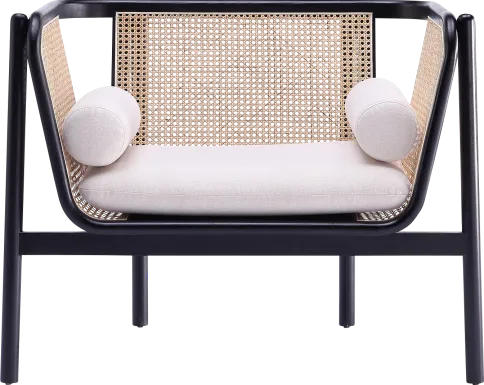 Bodenhamer Black Accent Chair