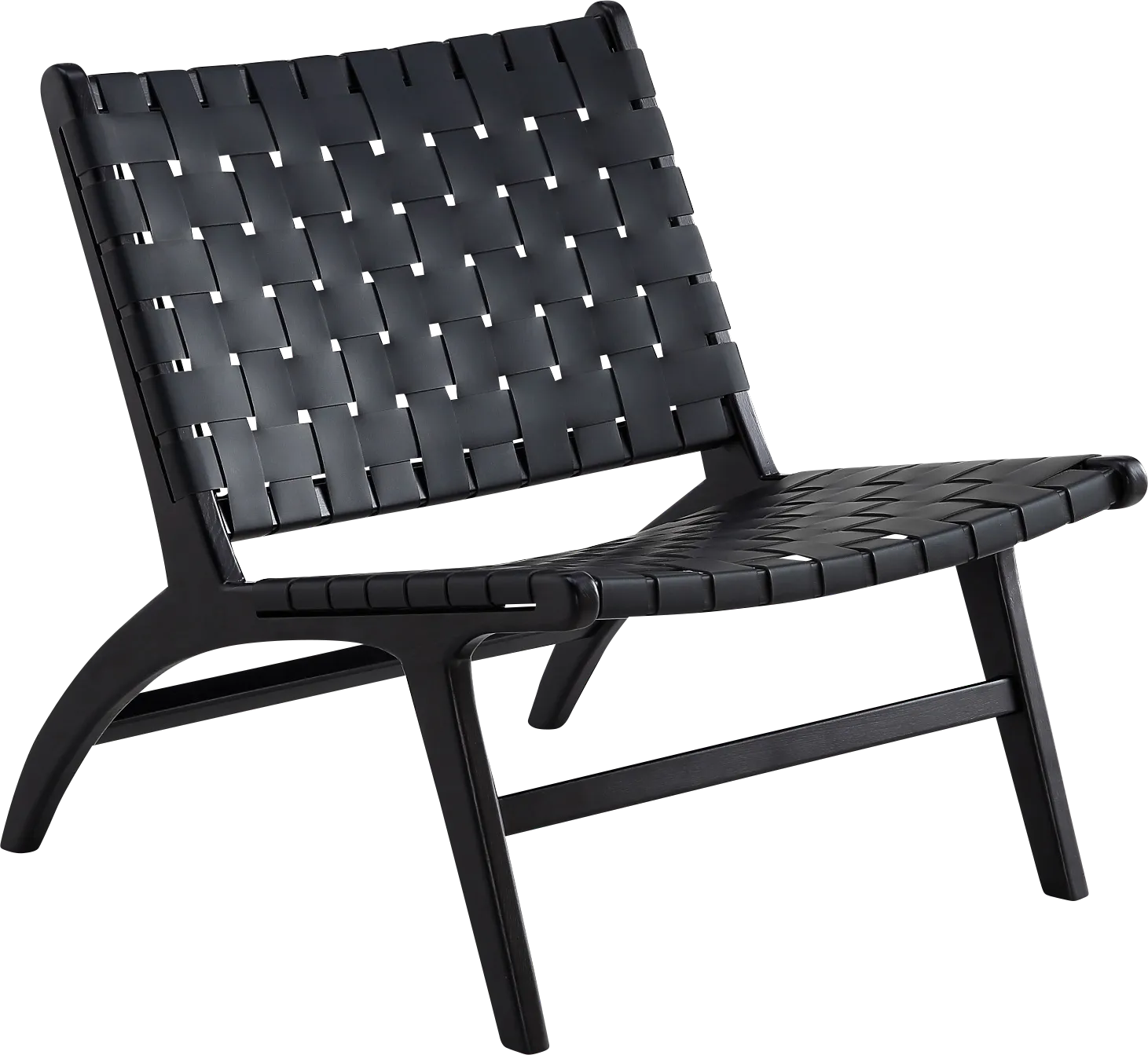 Rosefly Black Accent Chair - Thumbnail - Image 1