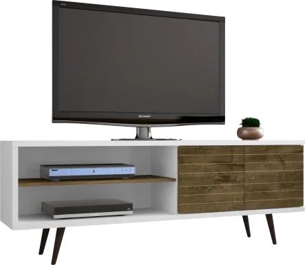 Wavefruit White 63 in. Console