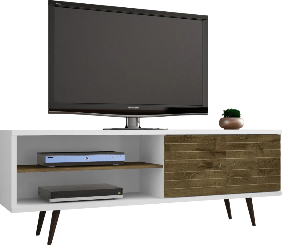 Wavefruit White 63 in. Console