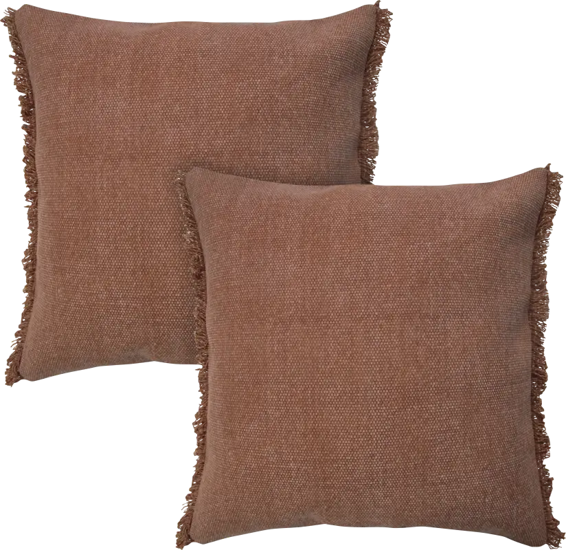 Kalaya Clay Pillow, Set of 2