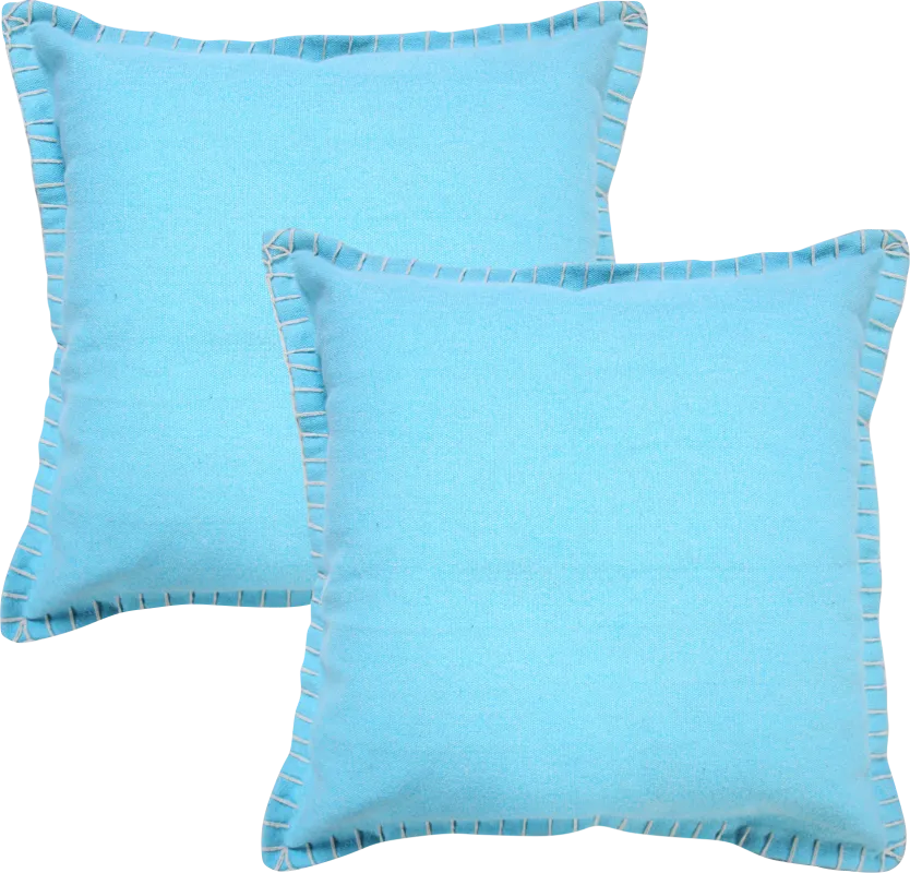 Mulland Aqua Pillow, Set of 2
