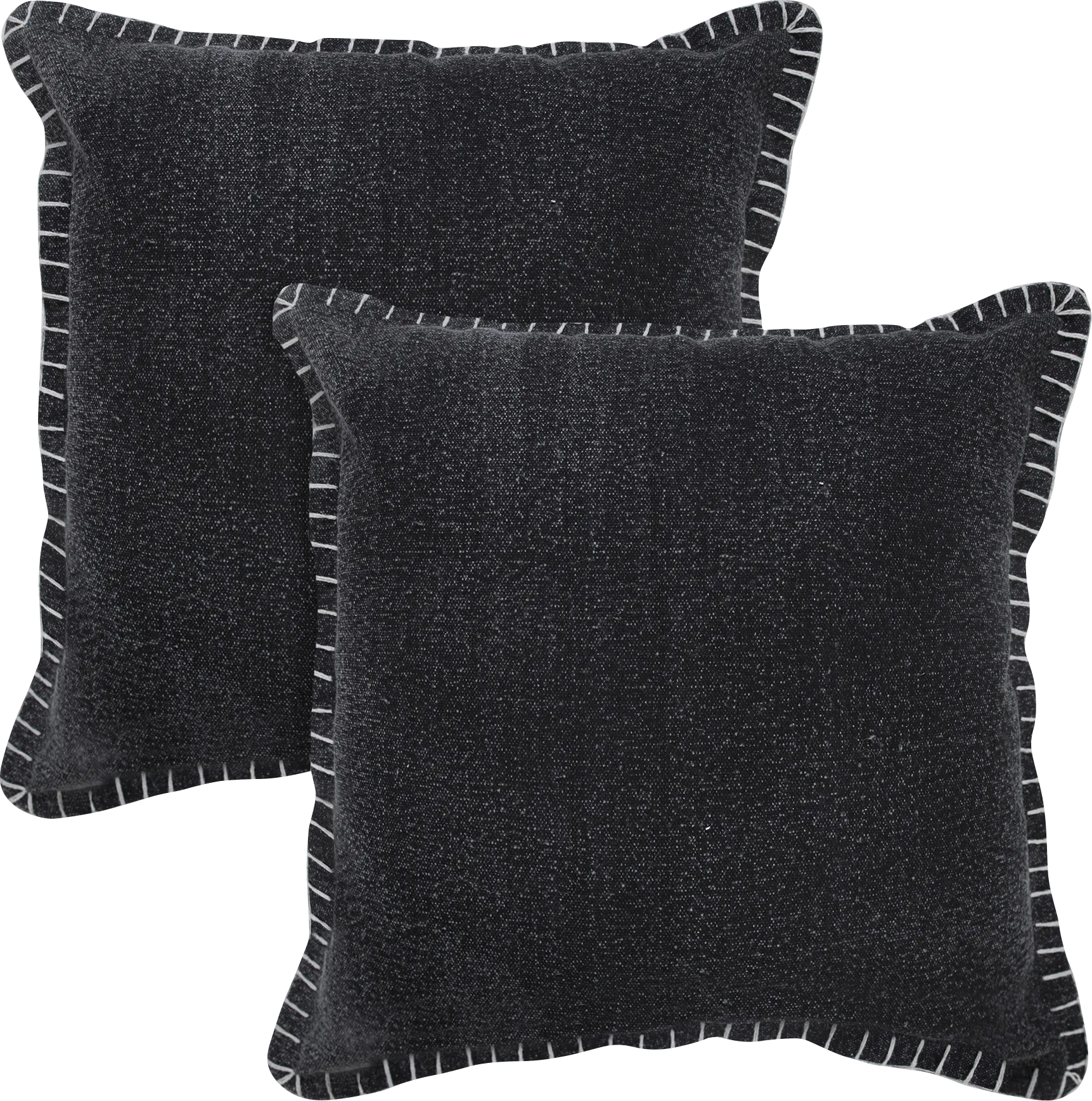 Mulland Charcoal Pillow, Set of 2 - Image 1