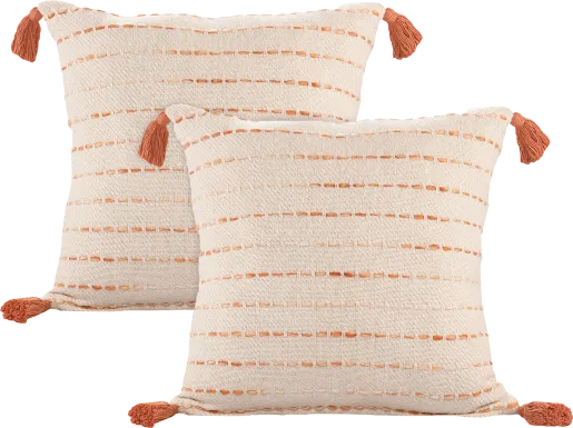 Dorath Coral Pillow, Set of 2