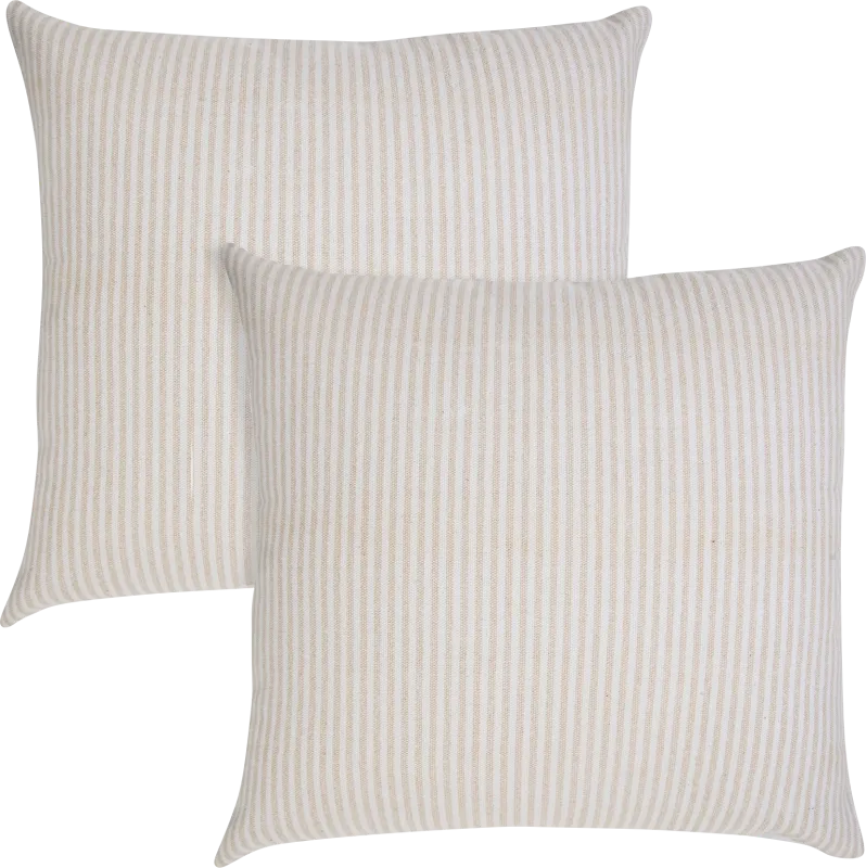 Taung Beige Pillow, Set of 2