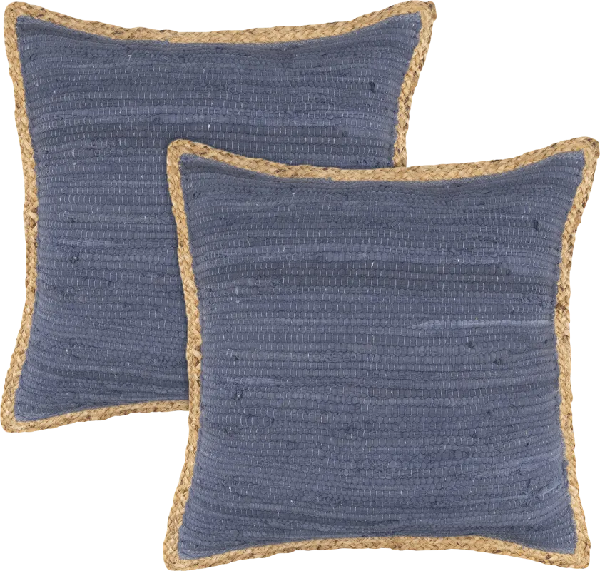 Caleduff Navy Accent Pillow, Set of 2