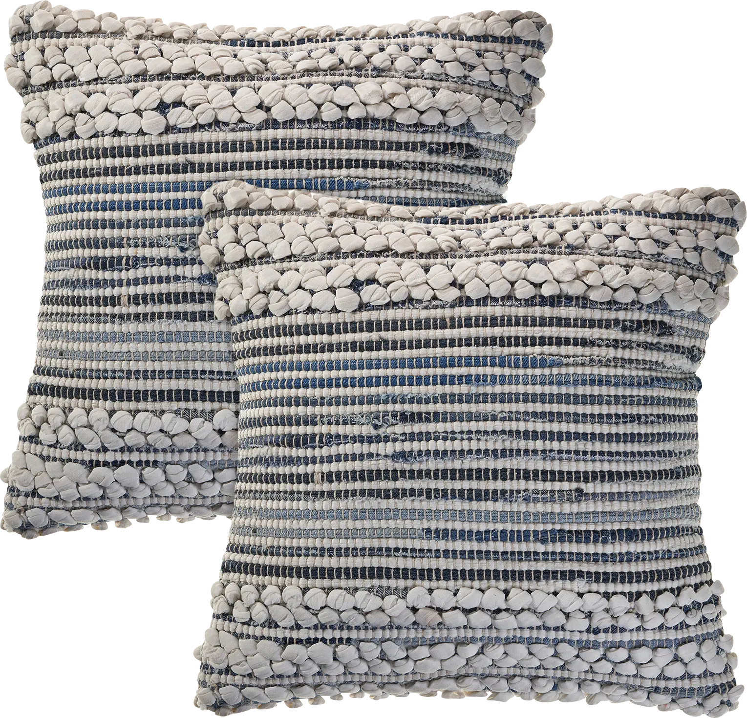 Firka Blue Pillow, Set of 2