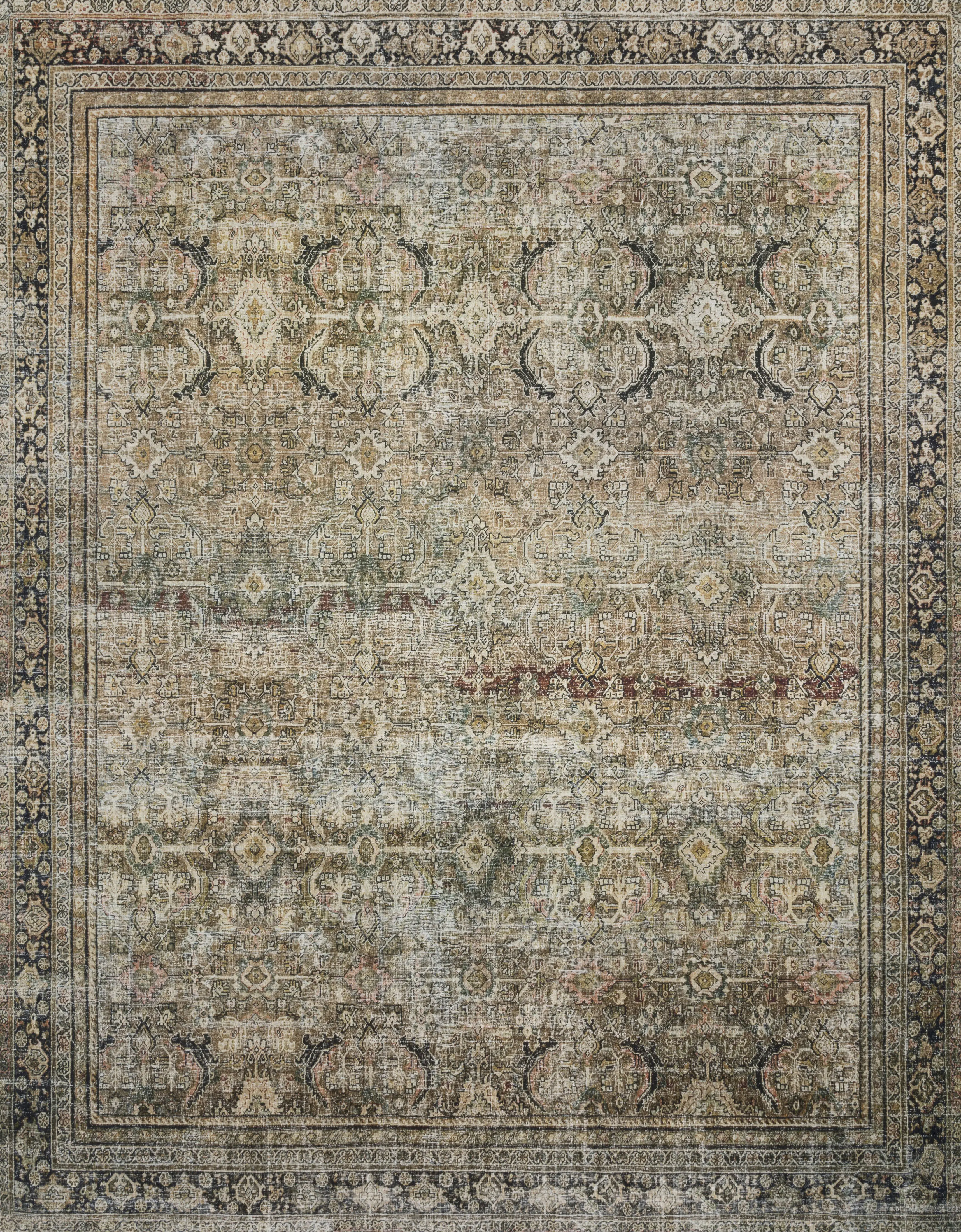 Bagira Green 9' x 12' Rug - Thumbnail - Image 1