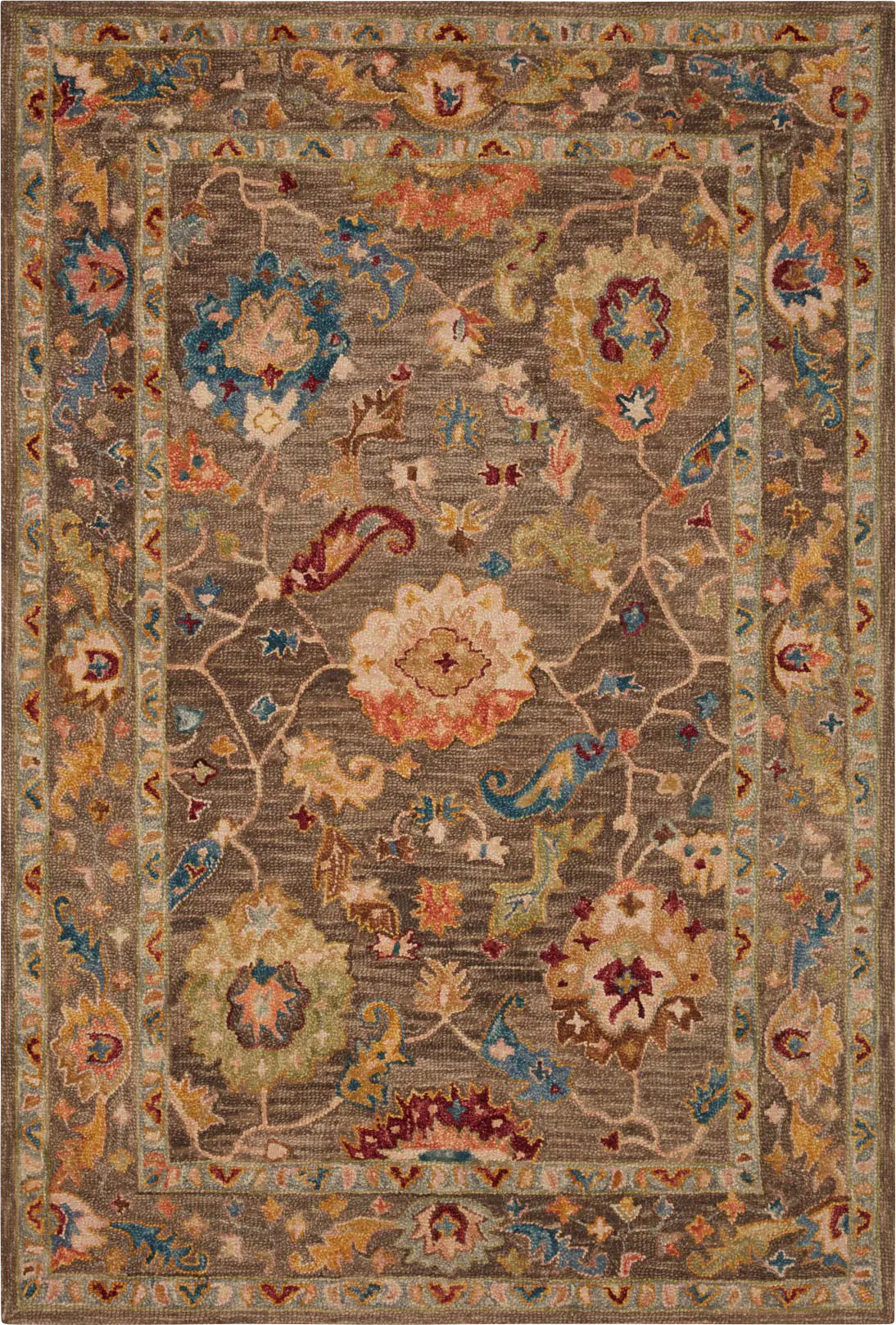 Anaia Charcoal 8'6 x 12' Rug - Image 1
