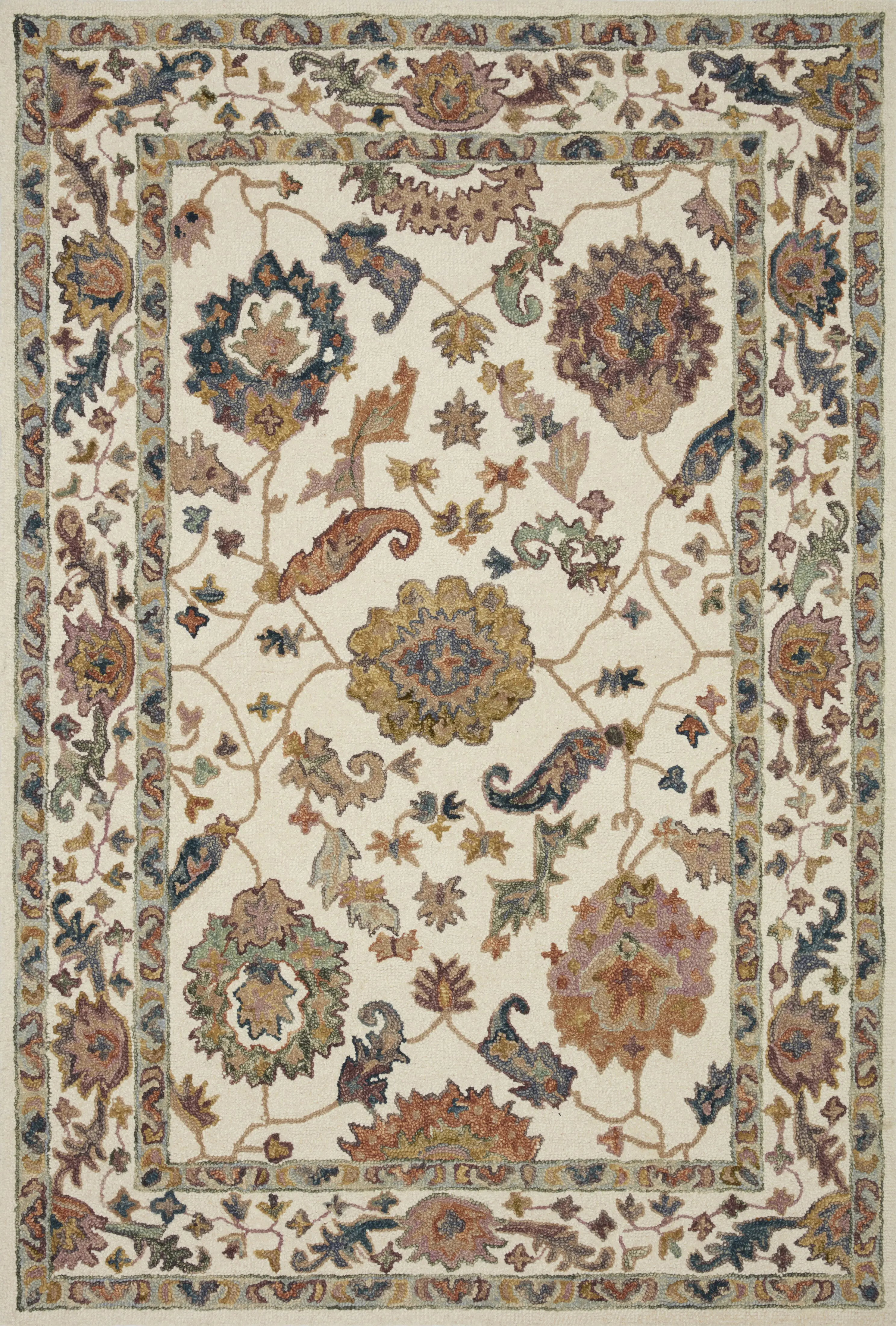 Anaia White 7'9 x 9'9 Rug - Thumbnail - Image 1