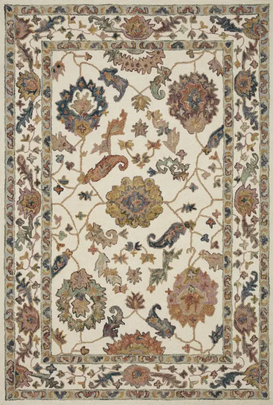 Anaia White 7'9 x 9'9 Rug