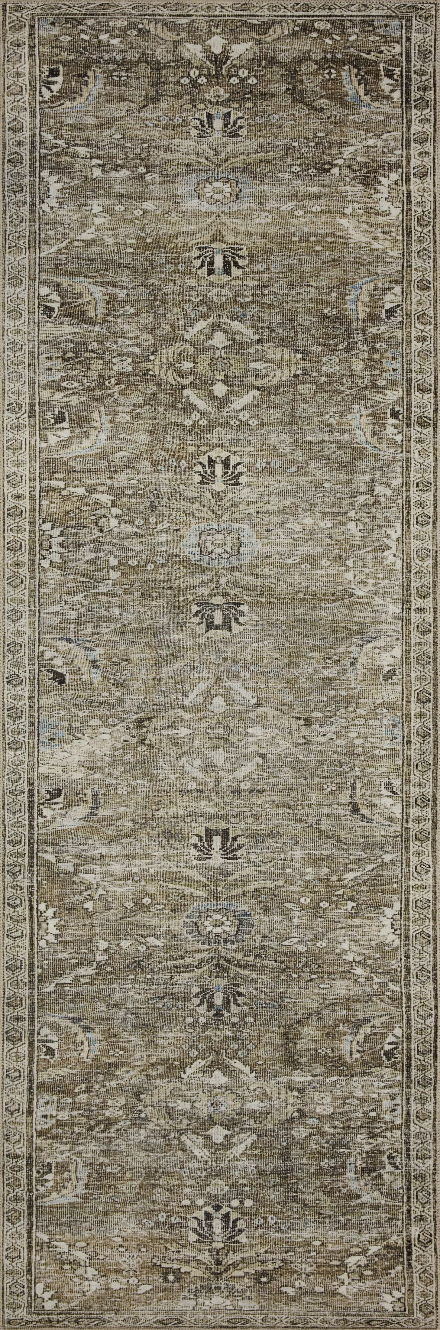 Oliah Brown 2'6 x 7'6 Rug - Thumbnail - Image 1