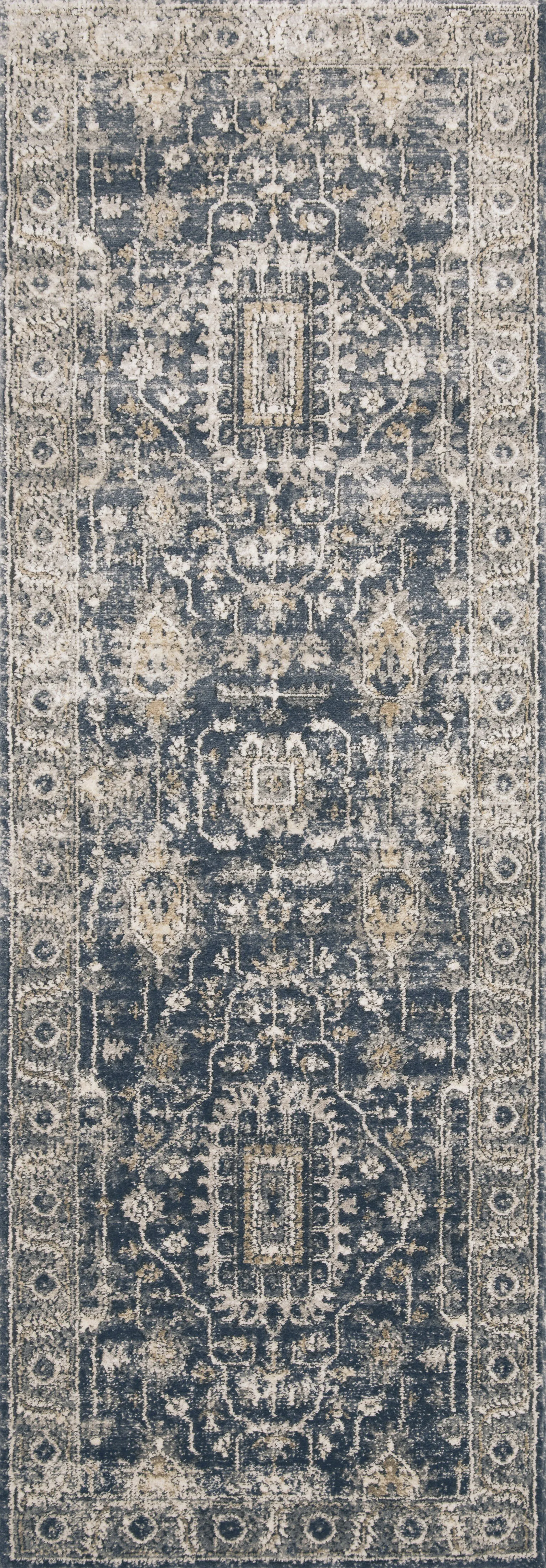 Anala Blue 2'8 x 7'6 Rug - Thumbnail - Image 1
