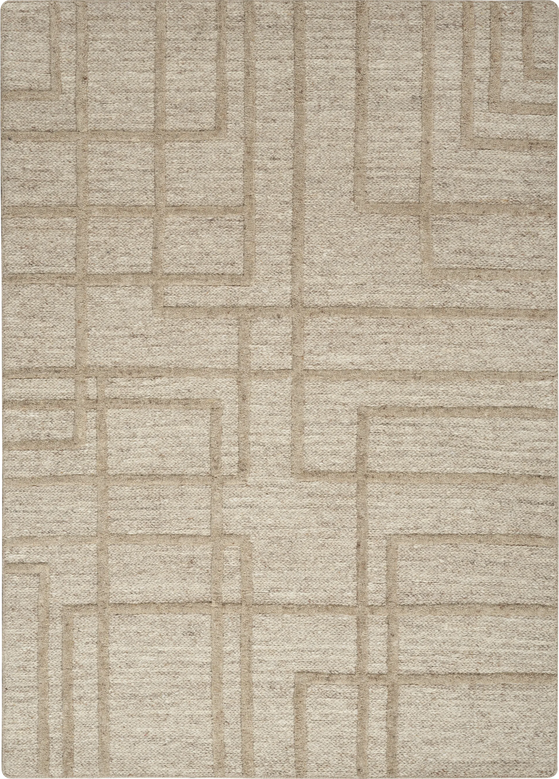 Modra Brown 7'9 x 9'9 Rug - Image 1