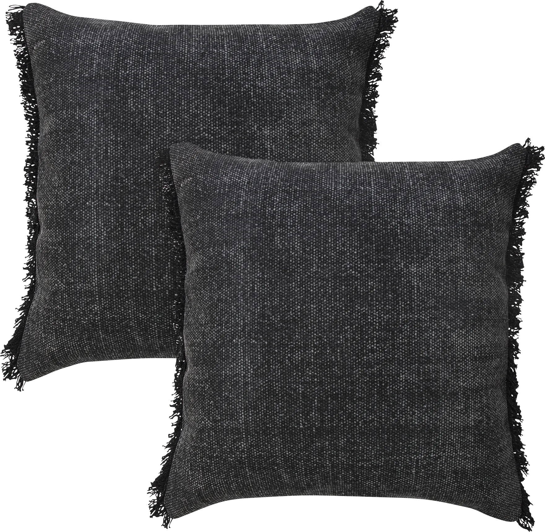 Kalaya Black Pillow, Set of 2 - Image 1