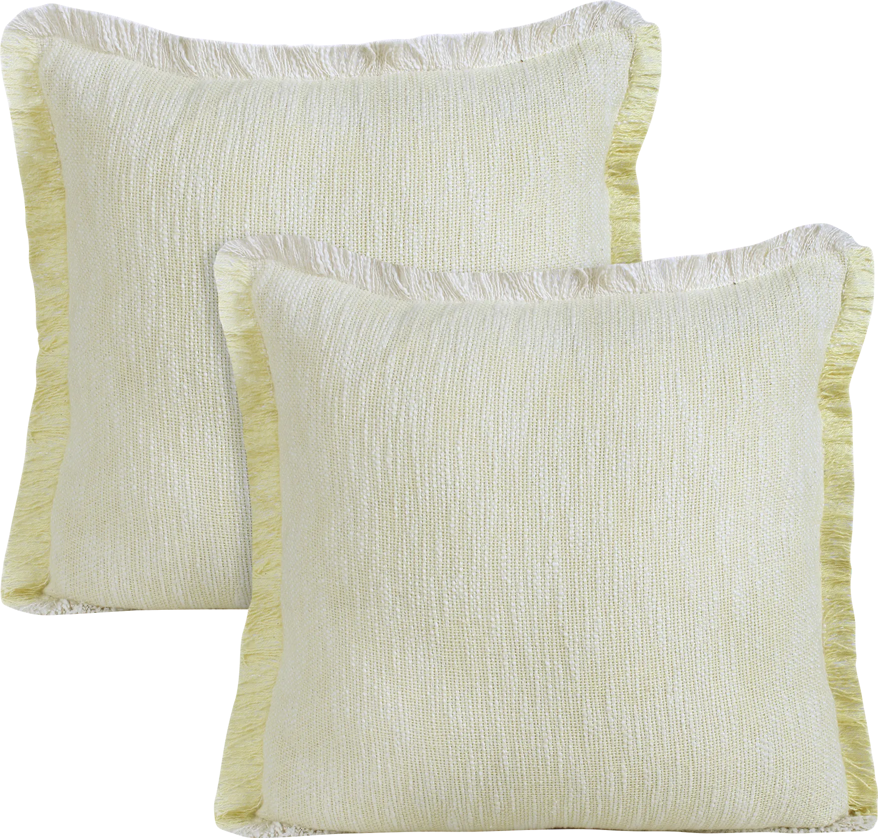 Wareshall Yellow Pillow, Set of 2 - Thumbnail - Image 1