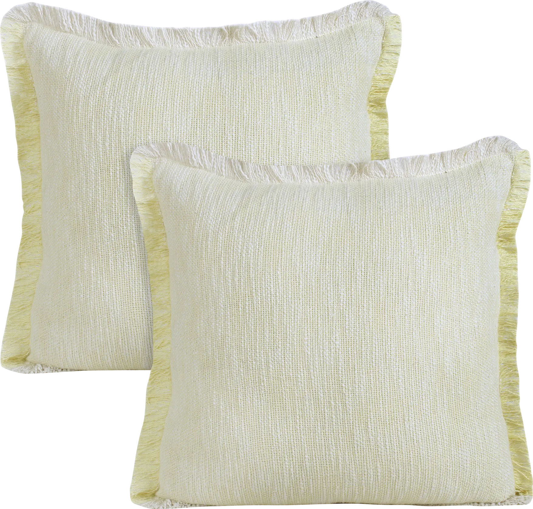 Wareshall Yellow Pillow, Set of 2