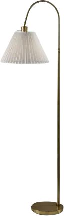 Autumnbrooke Brass Floor Lamp