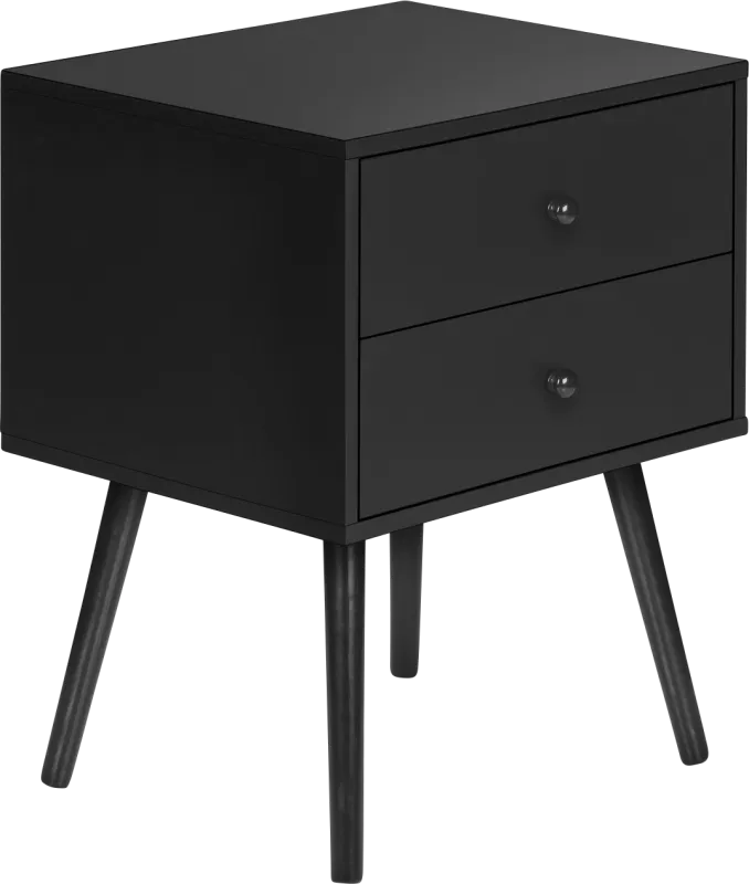 Goldmann Black Nightstand