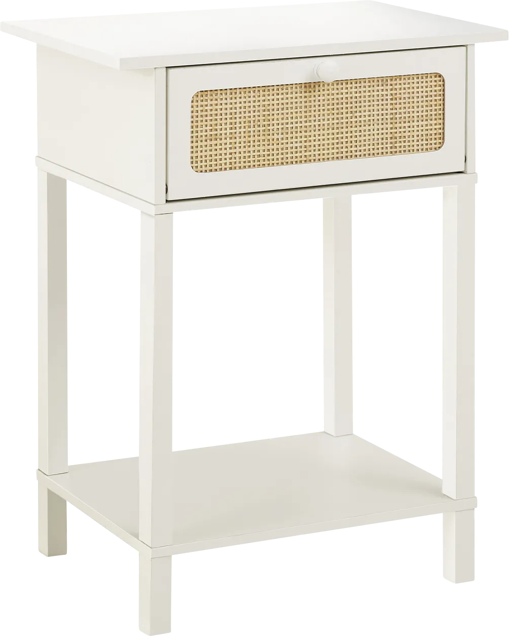 Gembat White Nightstand - Image 1