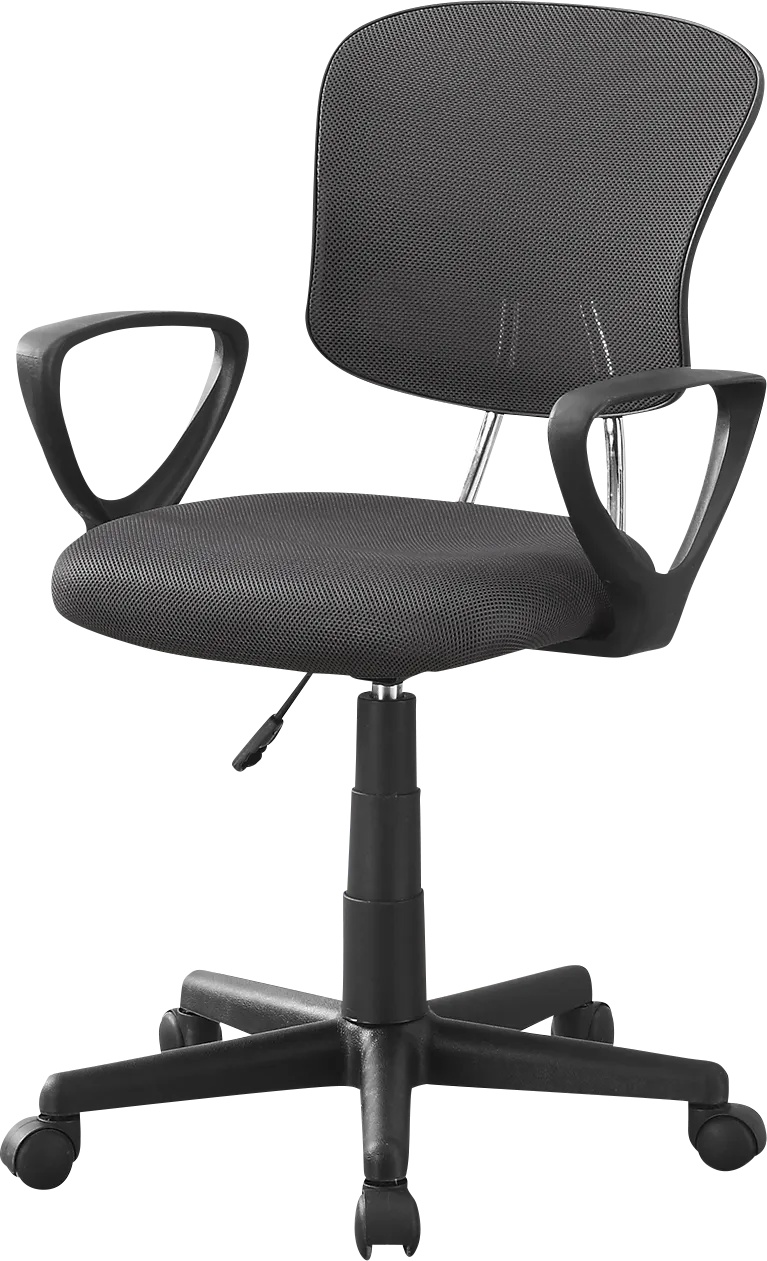 Lifetechs Dark Gray Office Chair - Image 1