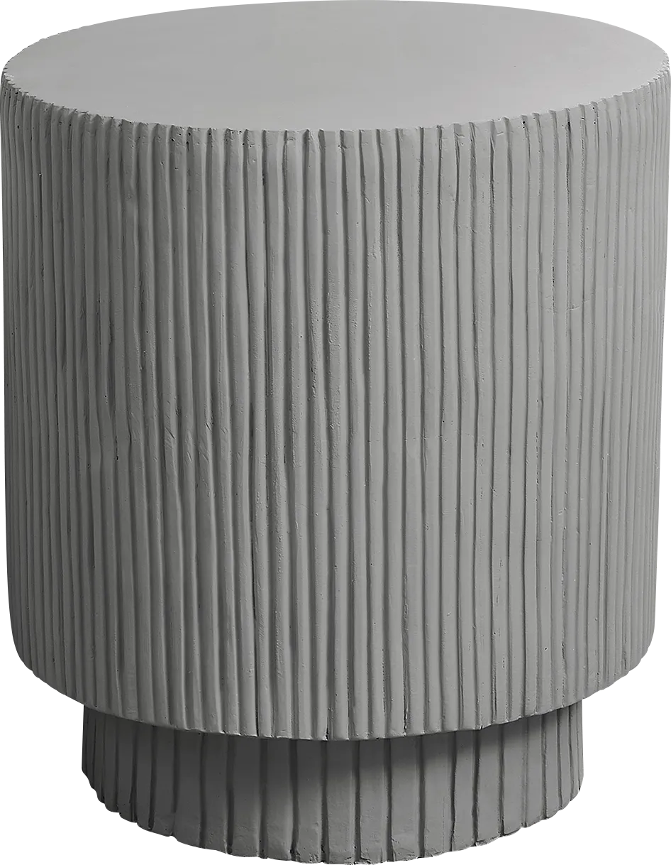 Outdoor Tucany Gray End Table - Thumbnail - Image 1