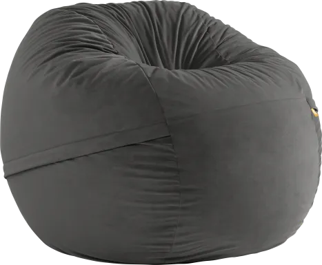 Savenu II Black Large Bean Bag Chair