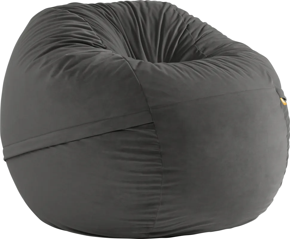 Savenu II Black Large Bean Bag Chair