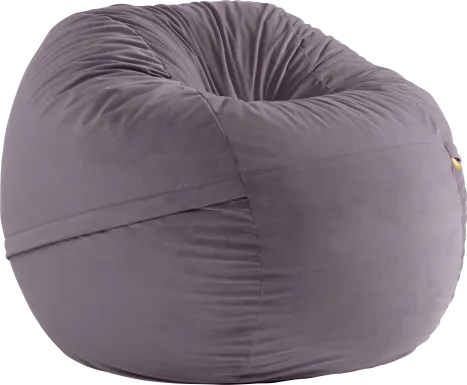 Savenu II Purple Large Bean Bag Chair