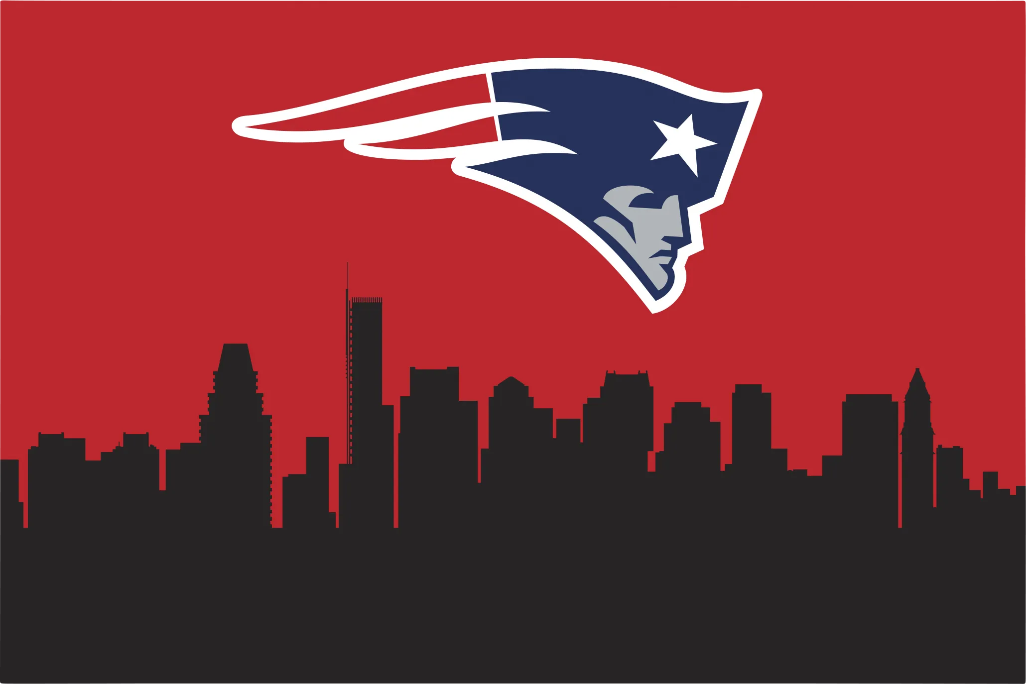 New England Patriots 2' x 3' Machine Washable Rug - Thumbnail - Image 1